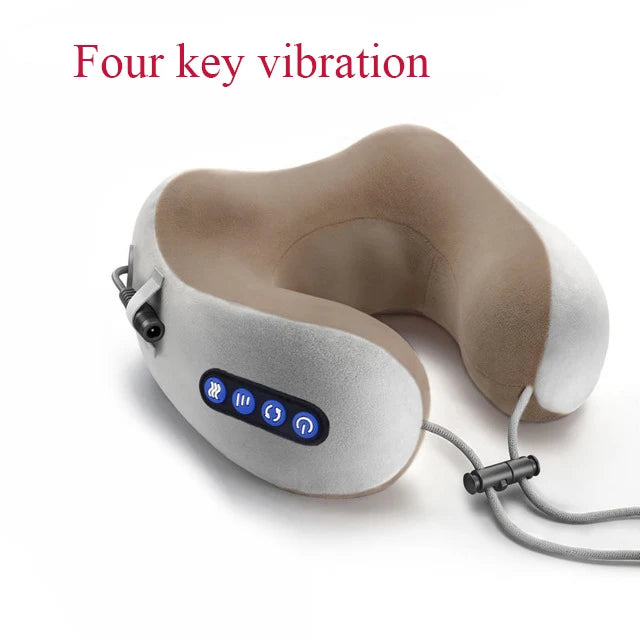Portable Electric Neck Massage Pillow