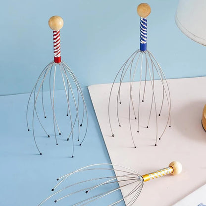 1PC Octopus Head Massager