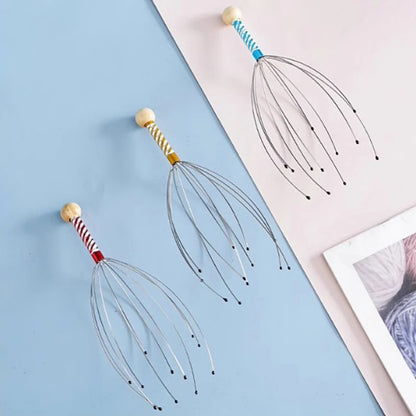 1PC Octopus Head Massager